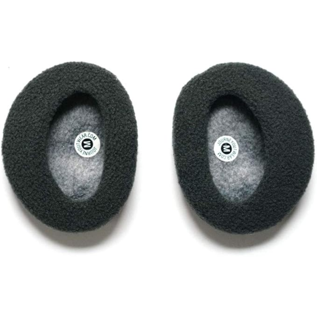 Orejeras unisex compactas, inalámbricas y suaves de forro polar, sin banda