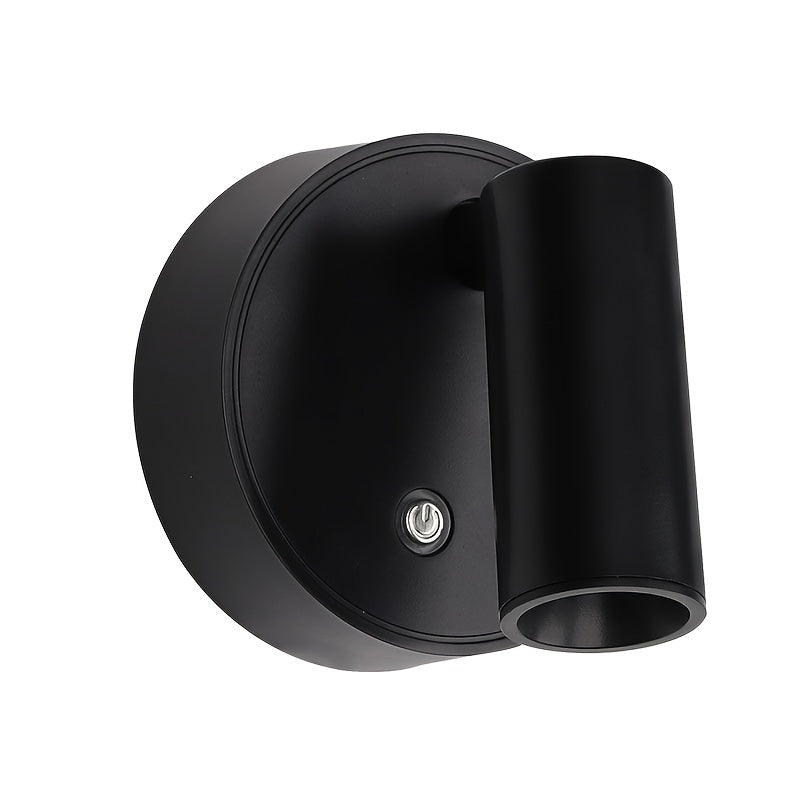 Aplique de pared inalámbrico recargable minimalista, desmontable, con control táctil magnético
