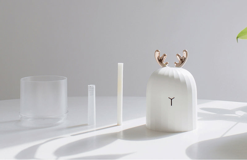 Humidificador de aire infantil con orejas de animal y luz nocturna