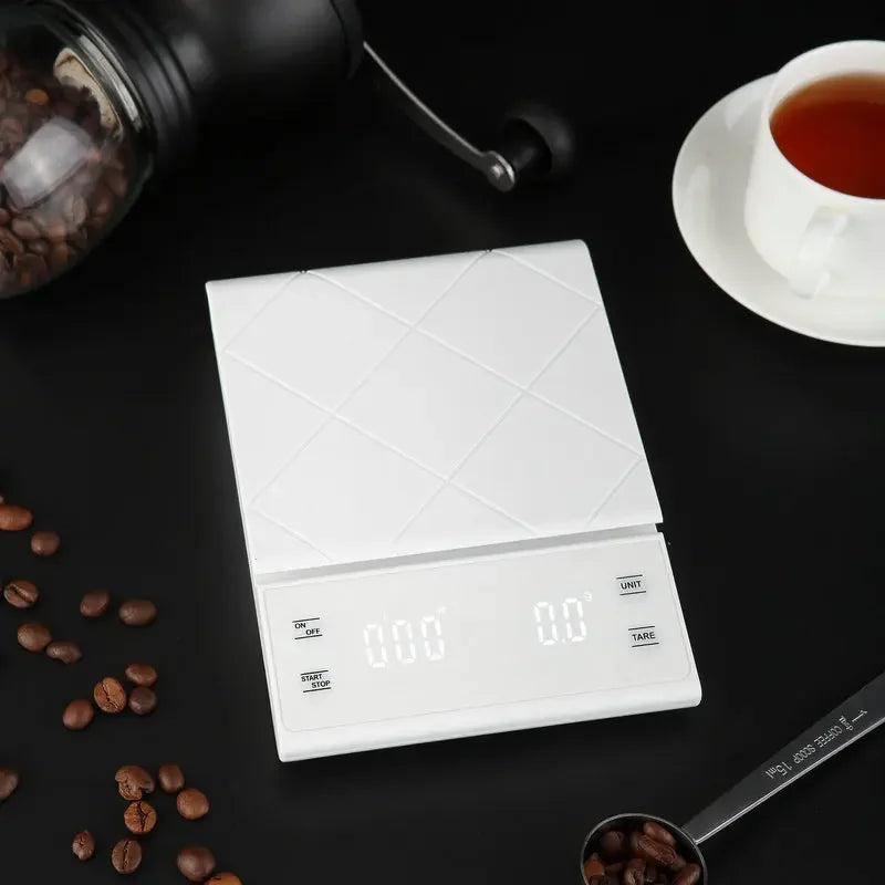 Báscula digital de cocina de alta precisión y múltiples unidades con función de tara