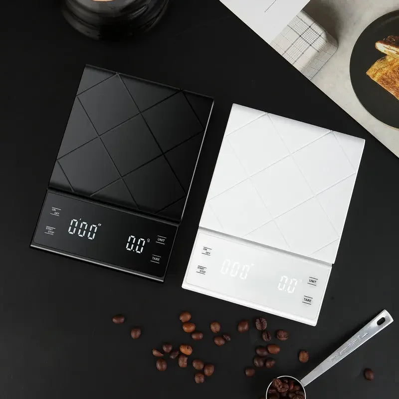 Báscula digital de cocina de alta precisión y múltiples unidades con función de tara