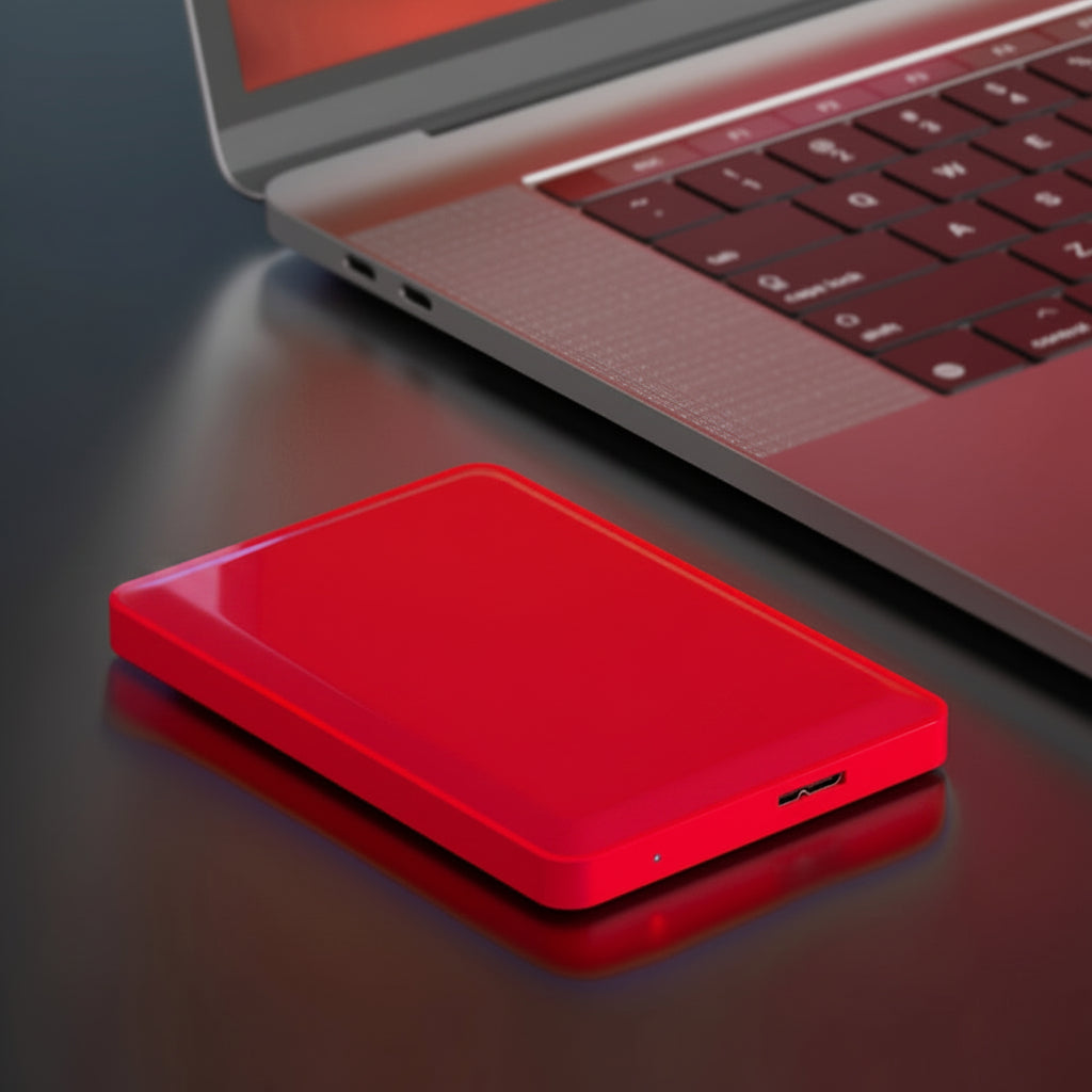 Unidad de almacenamiento SSD externa portátil delgada y ligera