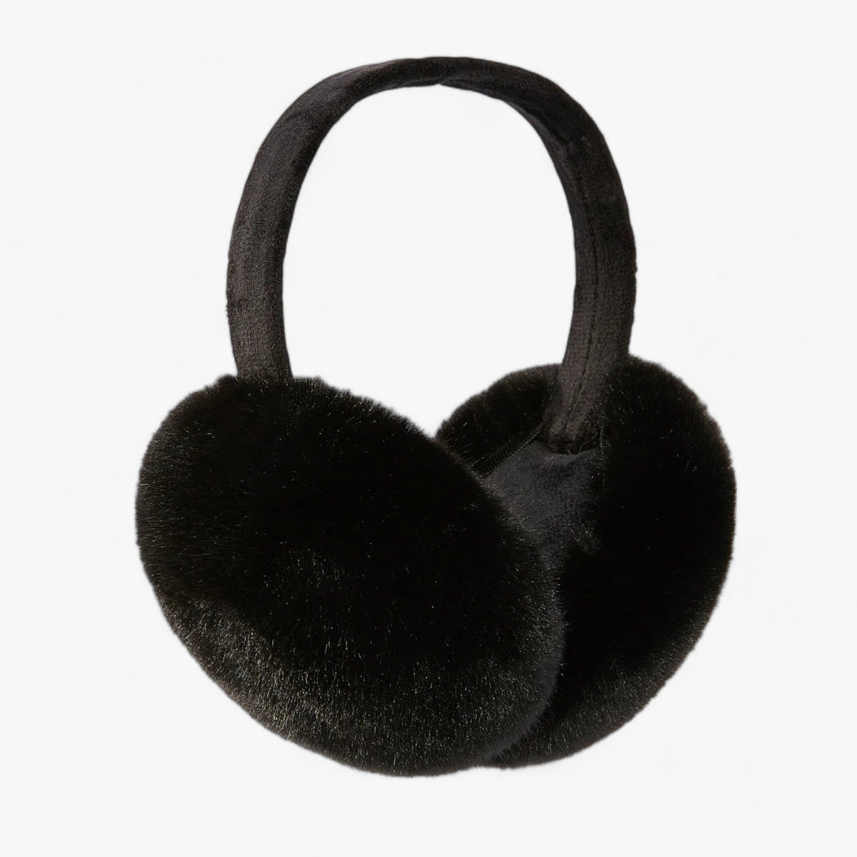 Orejeras de invierno unisex plegables de suave piel sintética