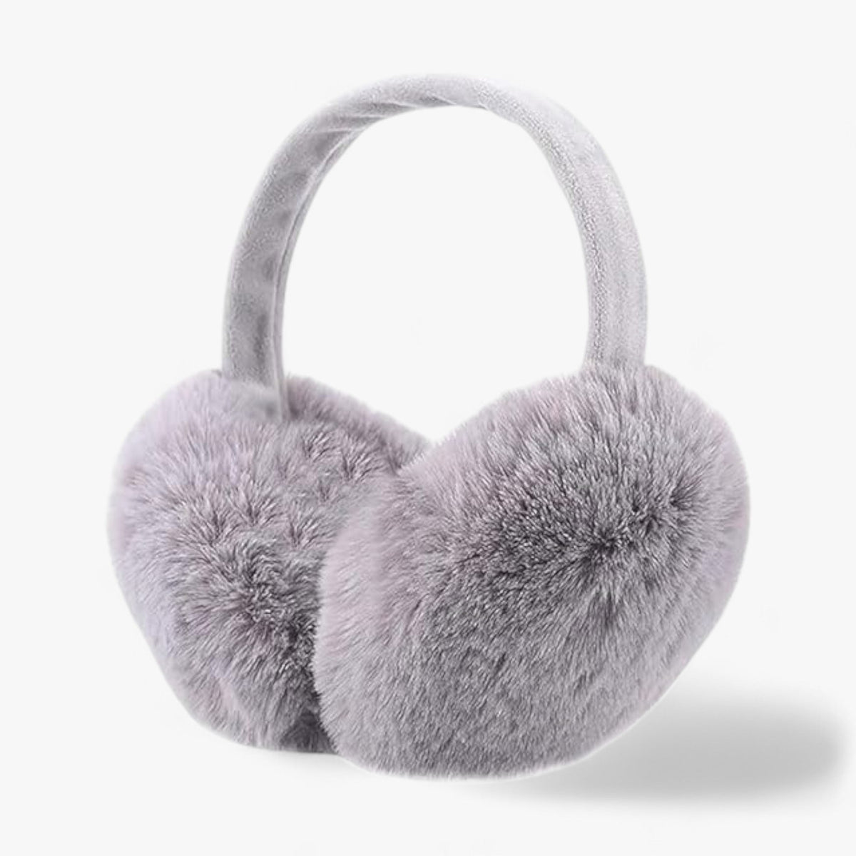 Orejeras de invierno unisex plegables de suave piel sintética