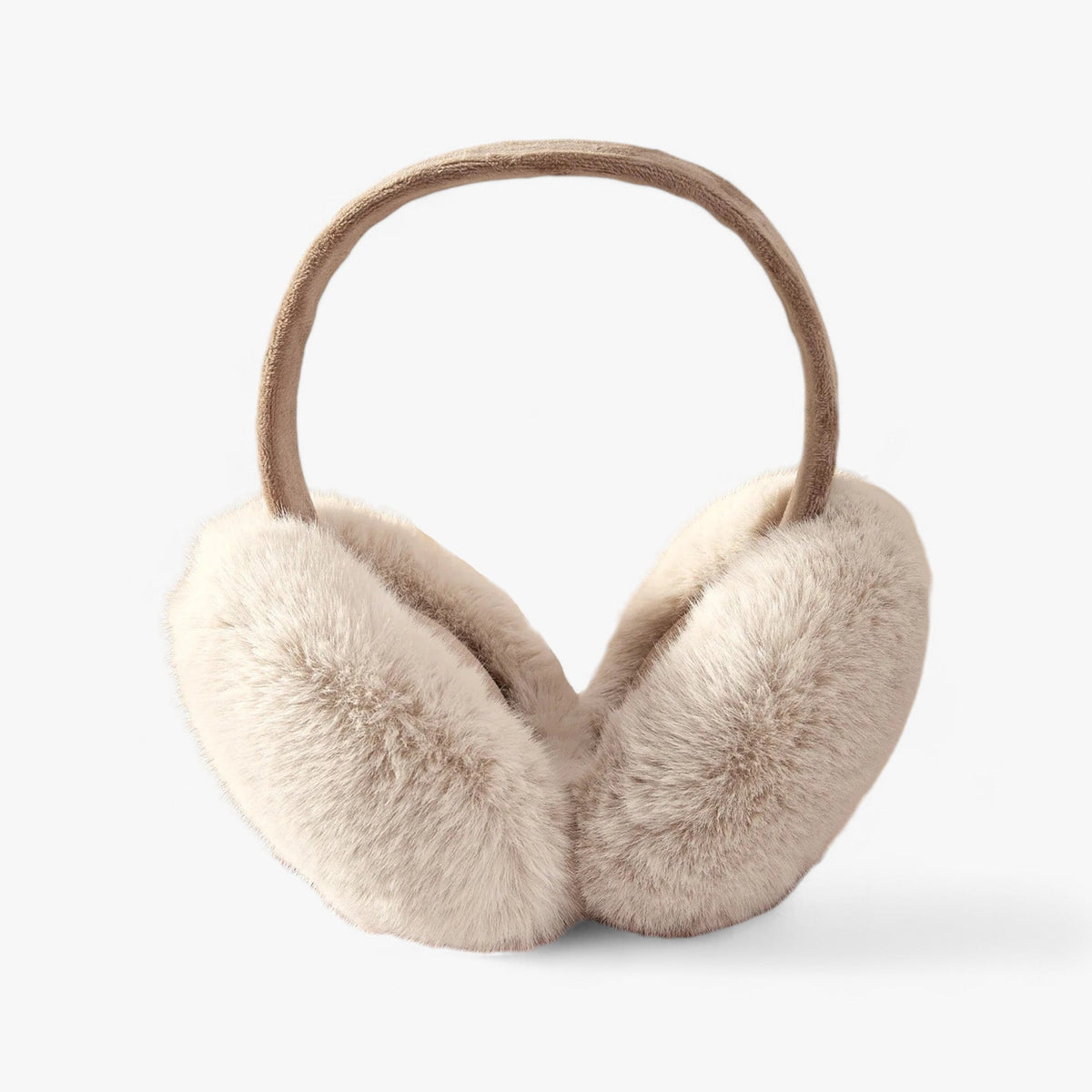 Orejeras de invierno unisex plegables de suave piel sintética