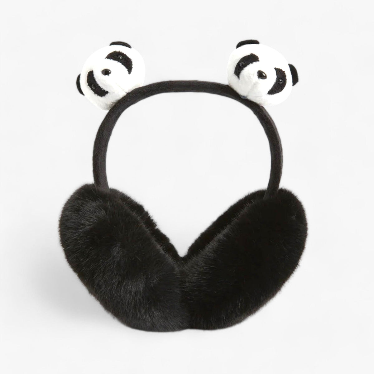 Orejeras de invierno unisex plegables de suave piel sintética