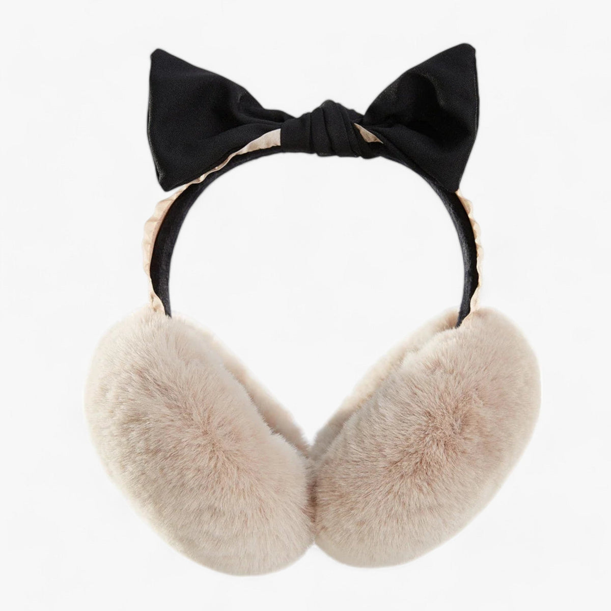 Orejeras de invierno unisex plegables de suave piel sintética