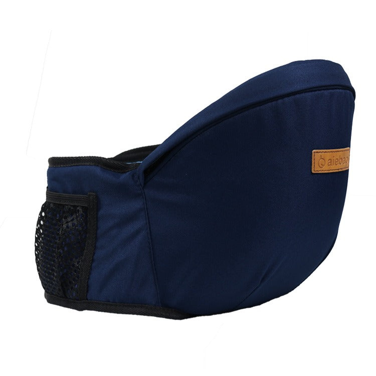 Portabebés ergonómico ajustable con asiento para la cadera y soporte de algodón transpirable