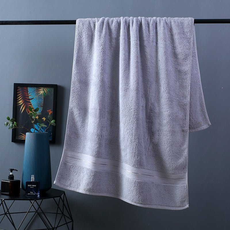 Juego de toallas de baño suaves de algodón egipcio de tejido denso