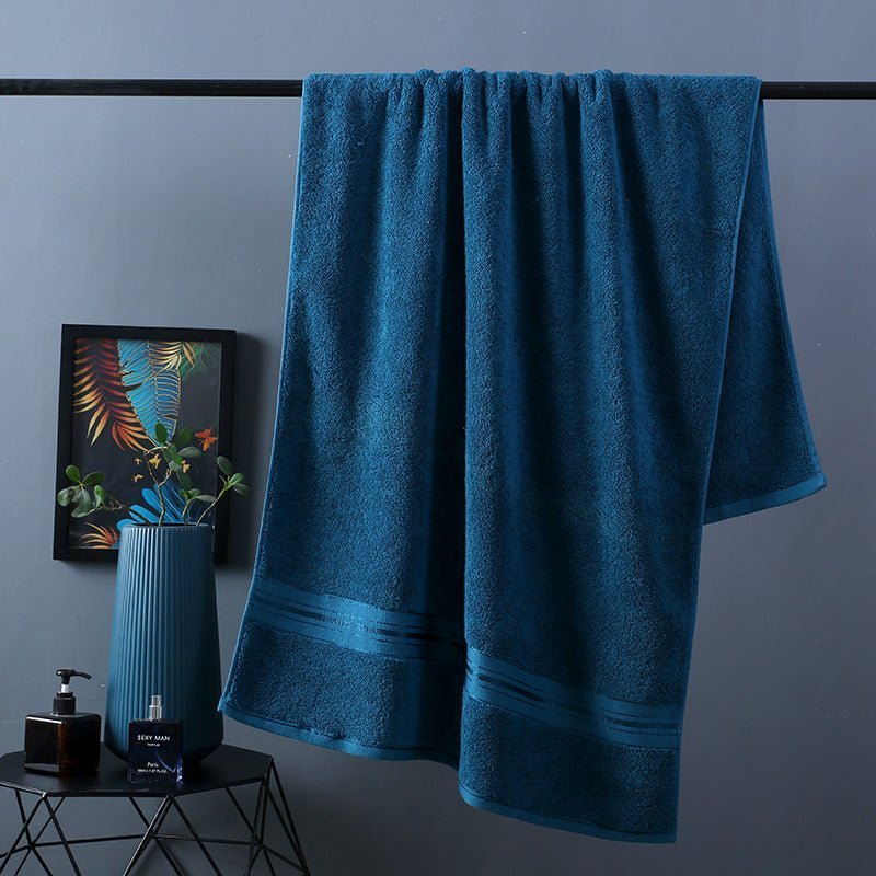 Juego de toallas de baño suaves de algodón egipcio de tejido denso
