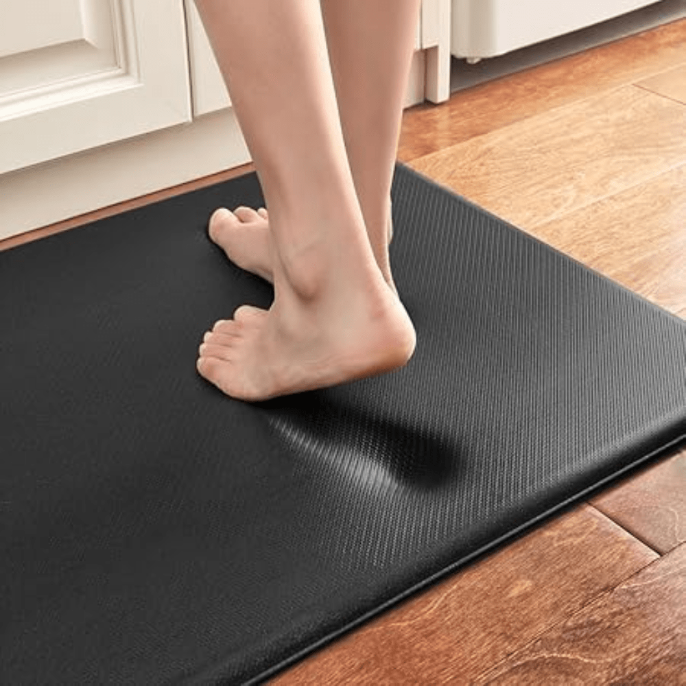 Alfombrilla de cocina ergonómica de espuma de alta densidad antideslizante y antifatiga