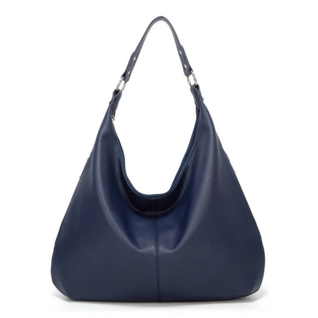 Bolso de hombro espacioso para mujer con cierre de cremallera y correa ajustable