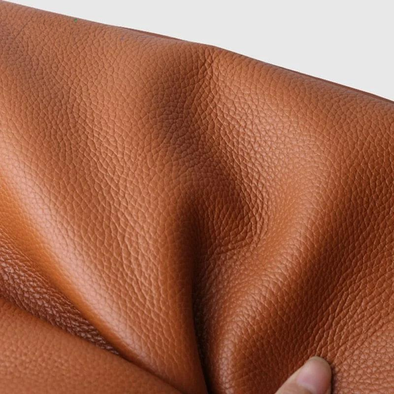 Bolso de hombro de cuero genuino, espacioso, para uso diario