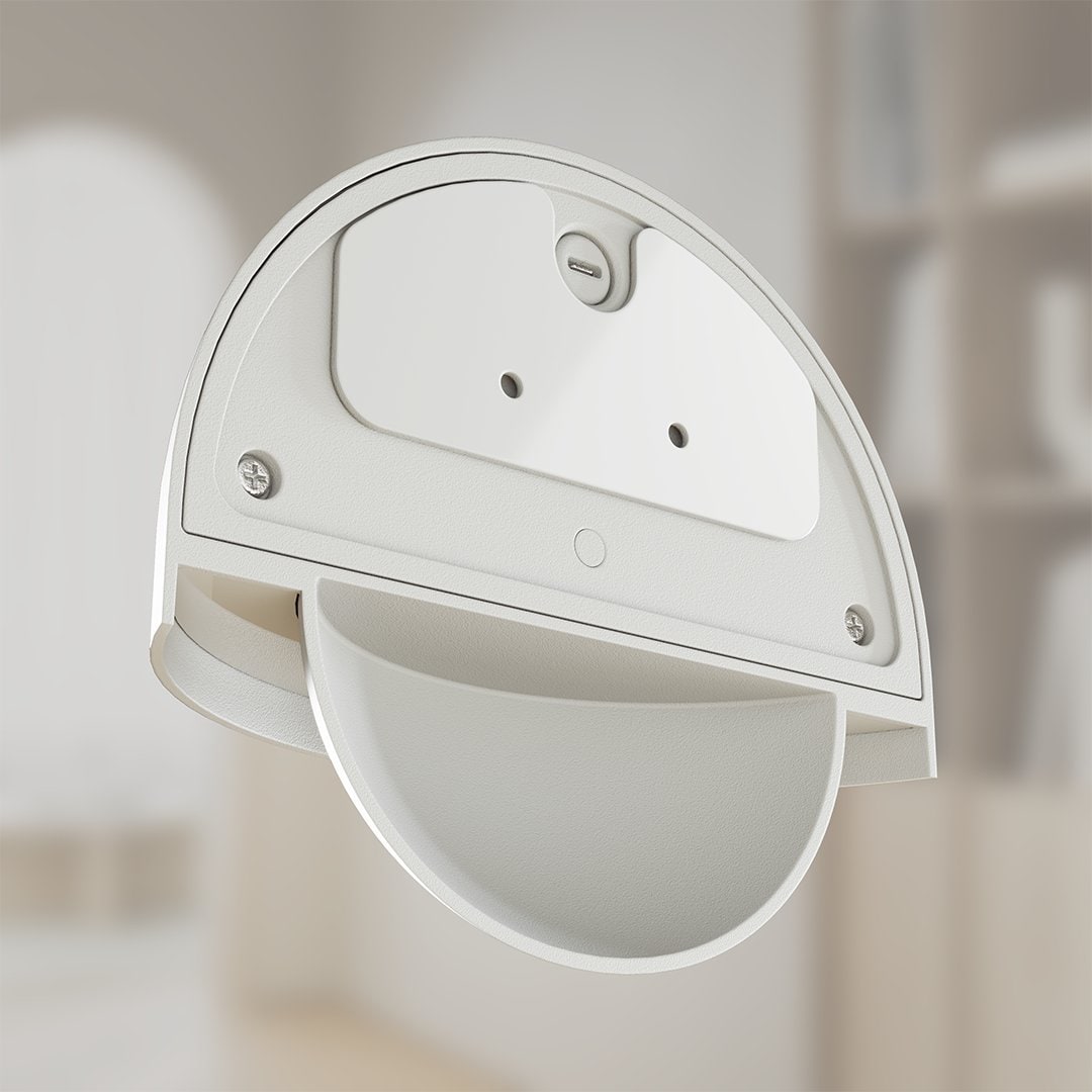 Aplique de pared moderno con sensor de movimiento magnético y alimentación por batería
