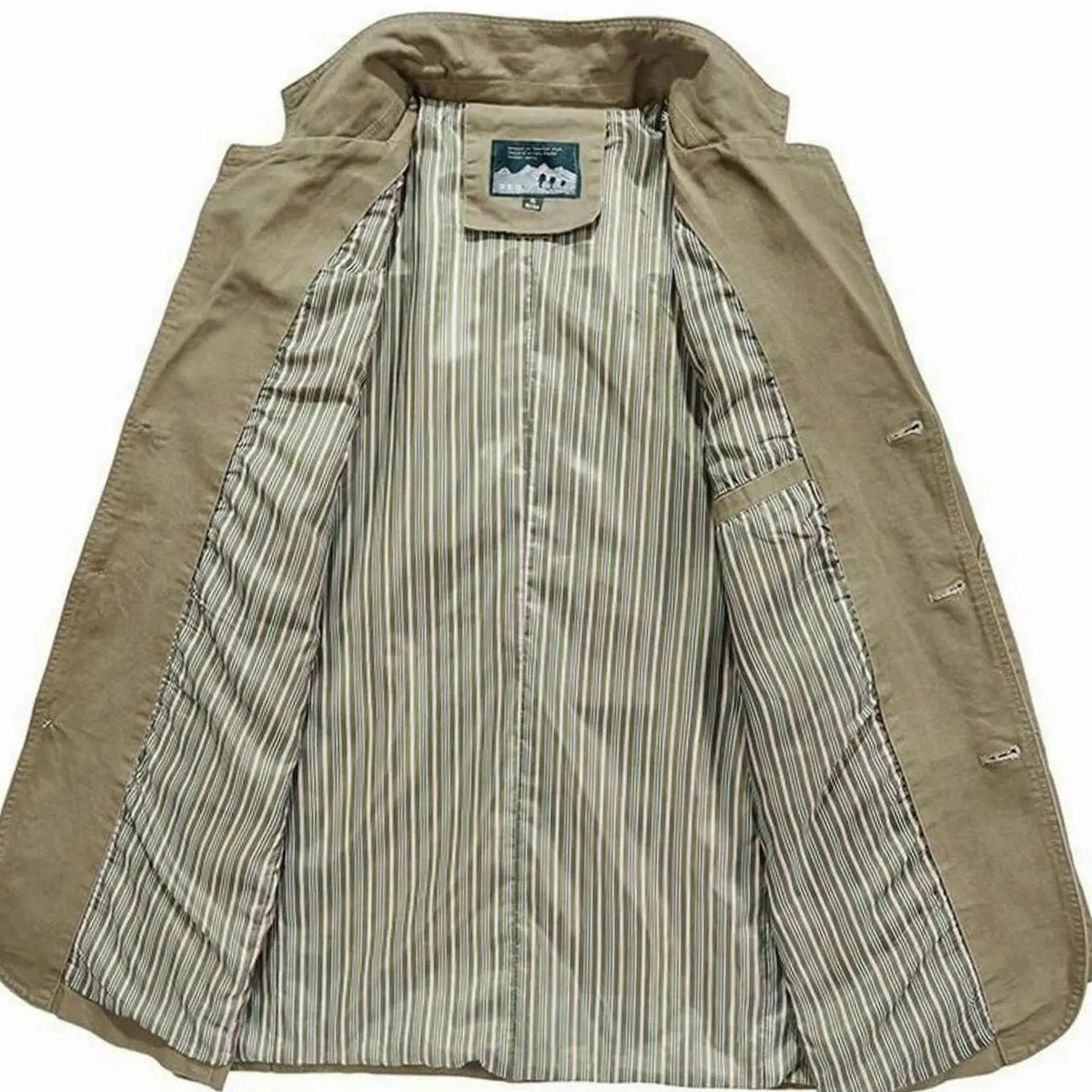 Americana ligera informal de hombre con botones