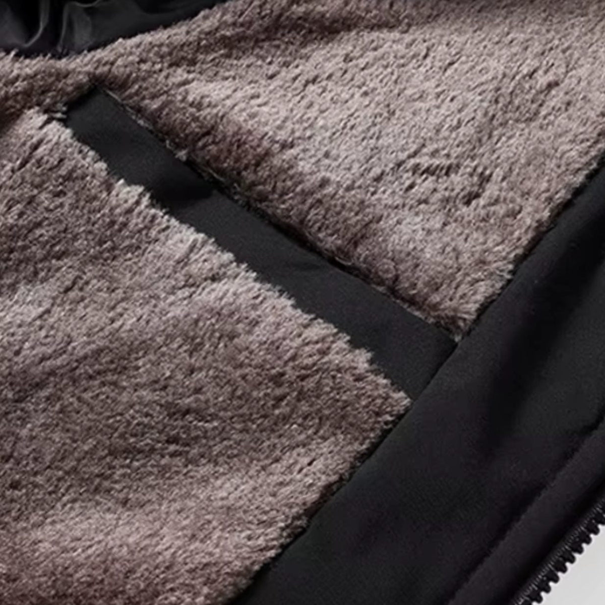 Chaqueta de invierno cortavientos para hombre, acolchada y con forro polar