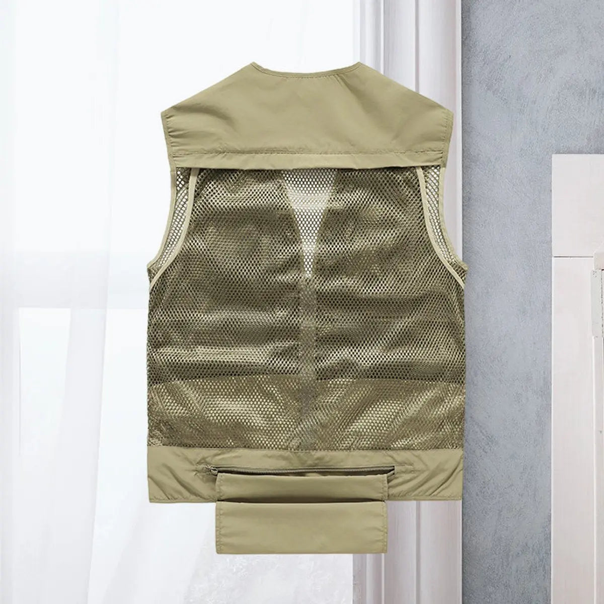 Chaleco multibolsillos para hombre, para pesca y actividades al aire libre, ideal para combinar en otoño e invierno