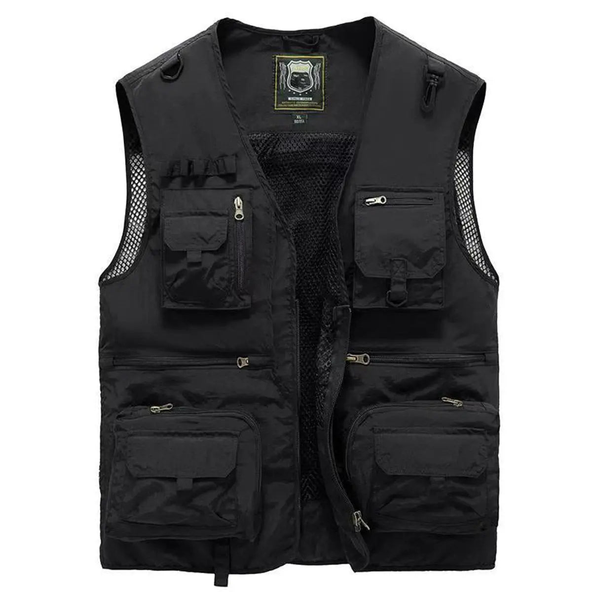 Chaleco multibolsillos para hombre, para pesca y actividades al aire libre, ideal para combinar en otoño e invierno