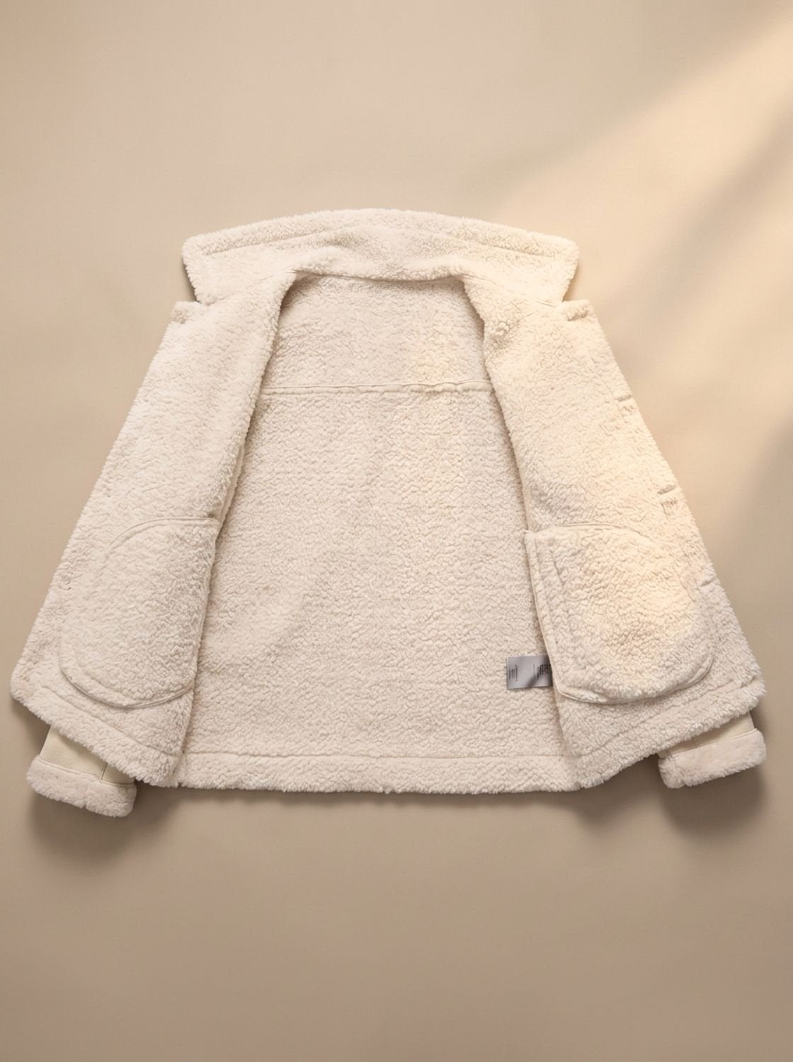 Noah | Chaqueta bomber B3 de piel sintética para hombre, con forro de borreguito