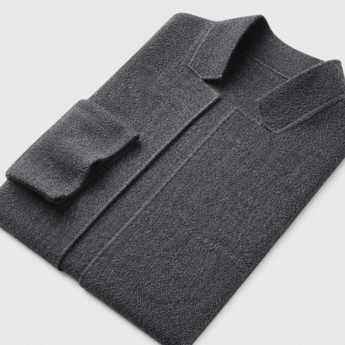 Cárdigan de punto de corte entallado para hombre, con botones
