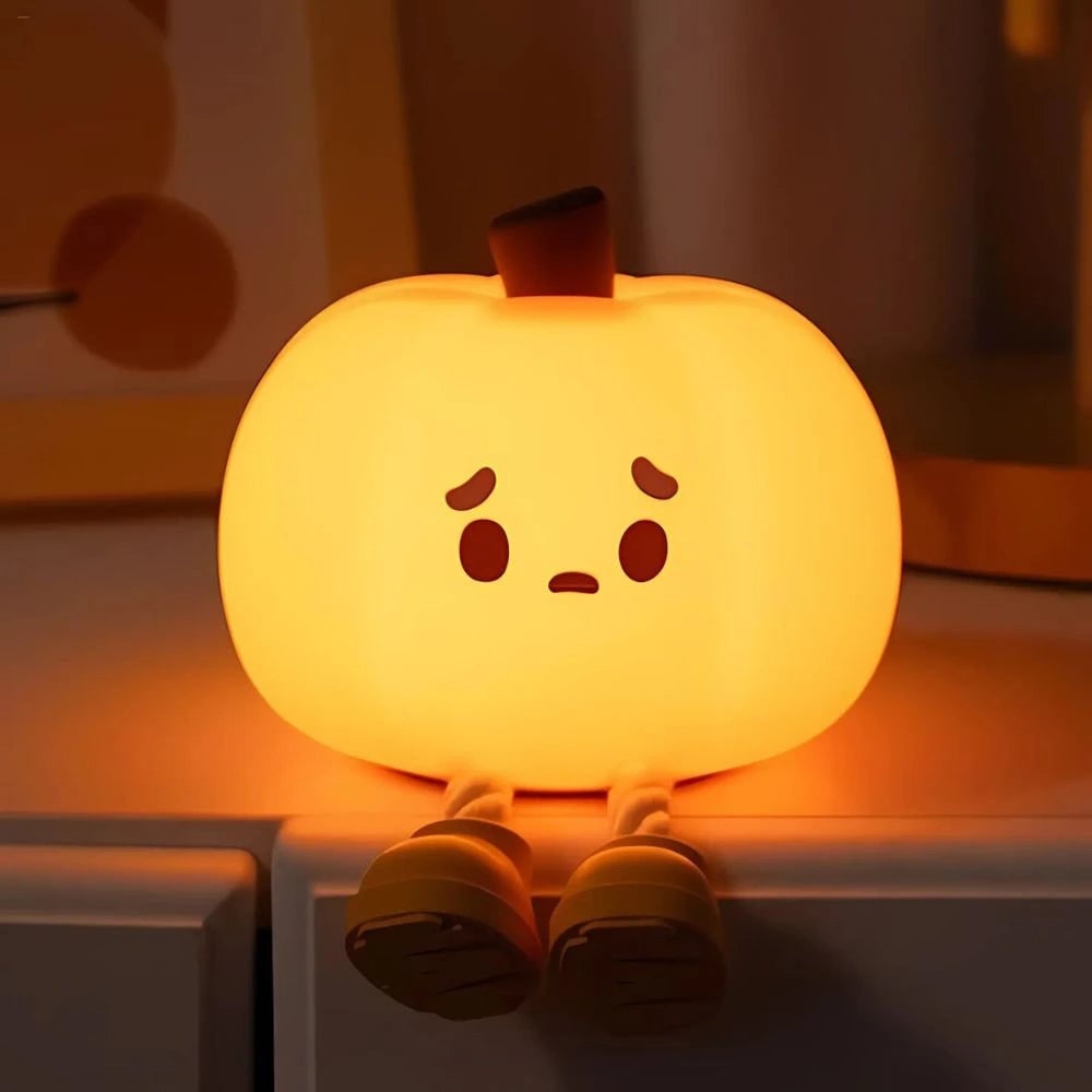 Lámpara de mesa nocturna infantil portátil con forma de animal, regulable y adorable