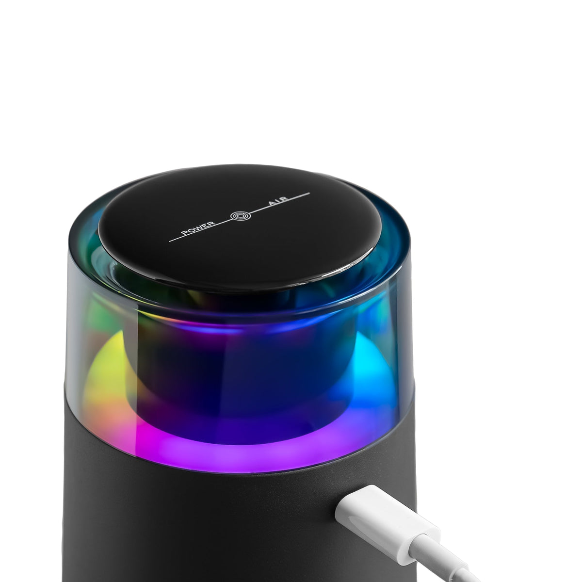 Purificador de aire y humidificador compacto que neutraliza los olores de mascotas