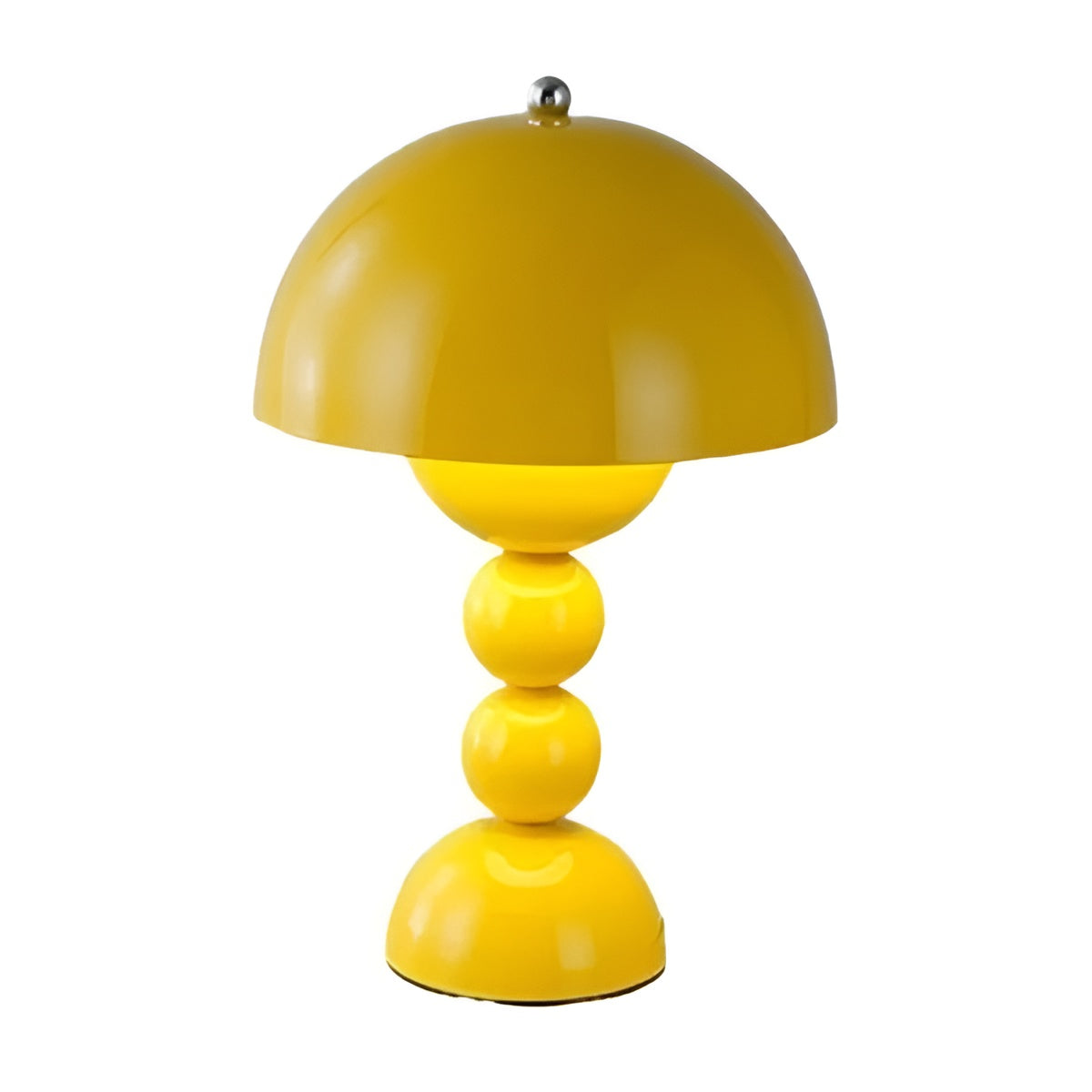 Lámpara de mesa de noche minimalista escandinava con forma de capullo floral y regulable