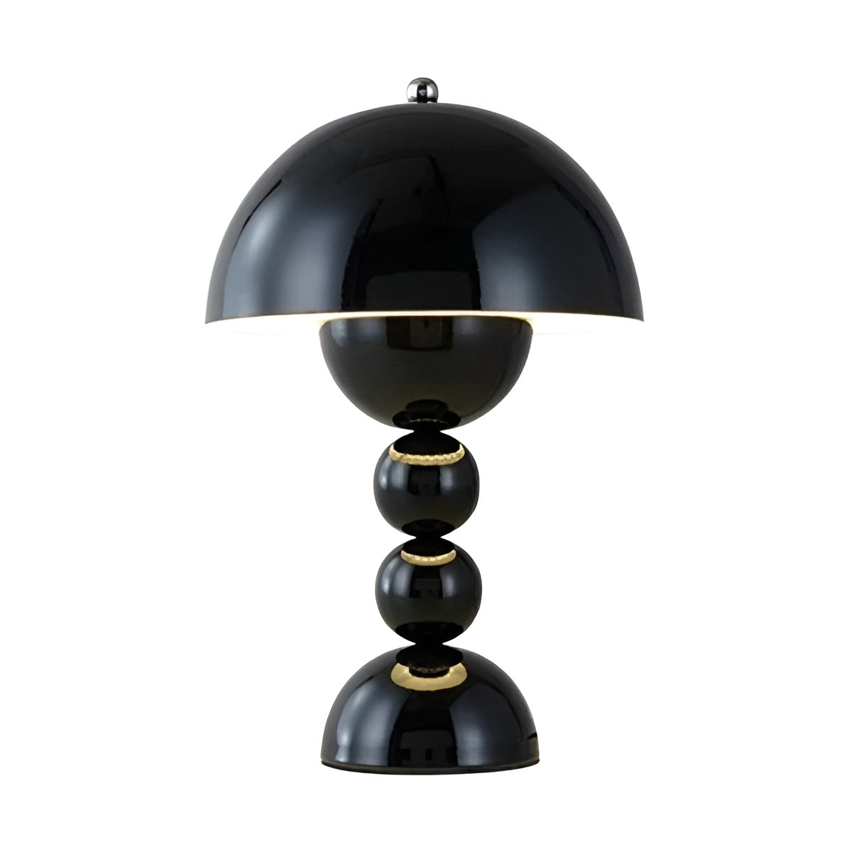 Lámpara de mesa de noche minimalista escandinava con forma de capullo floral y regulable