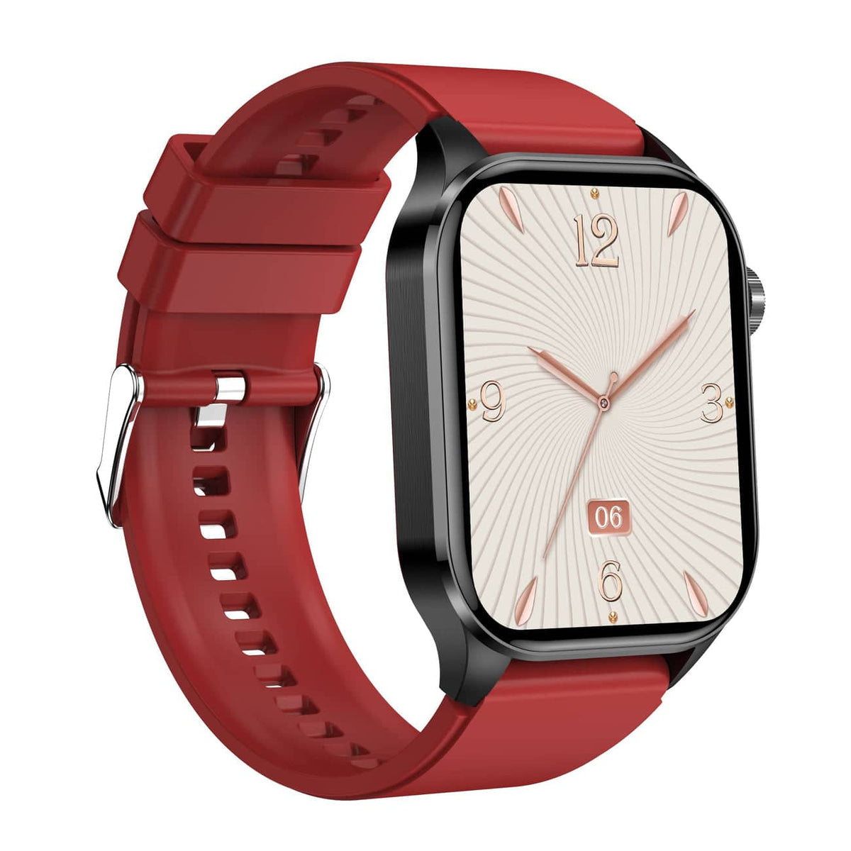Reloj inteligente compacto con pantalla táctil, monitorización de la salud y seguimiento del ECG y la presión arterial