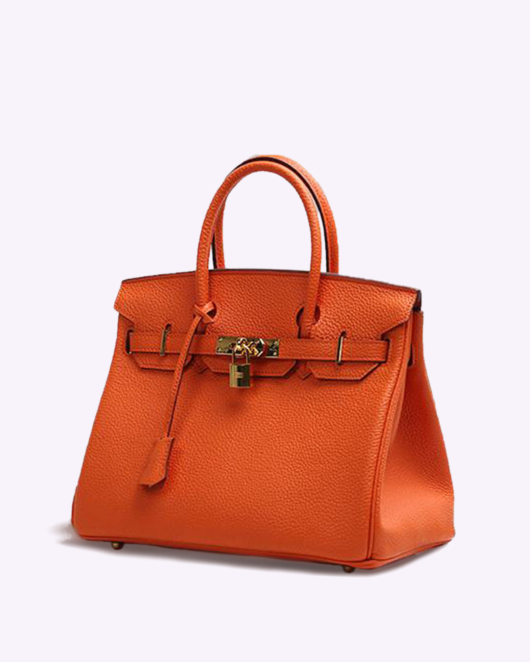 Bolso estructurado de cuero vegano con múltiples bolsillos para uso diario