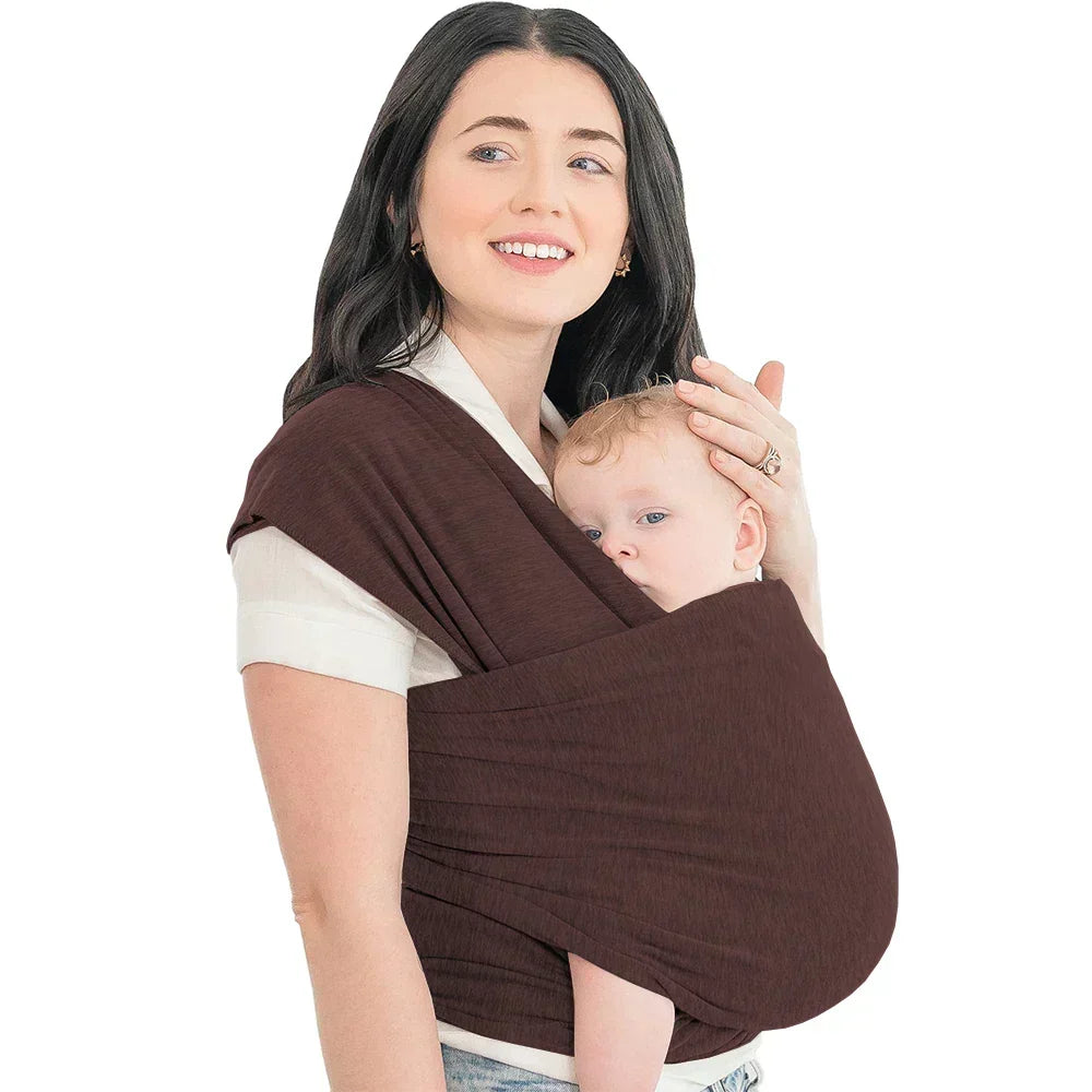 Portabebés ergonómico transpirable con soporte lumbar y múltiples posiciones