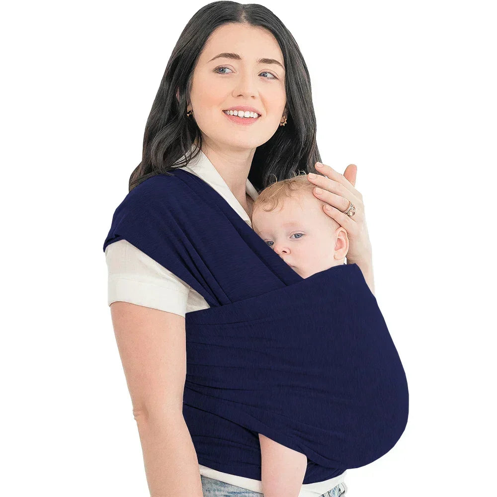 Portabebés ergonómico transpirable con soporte lumbar y múltiples posiciones