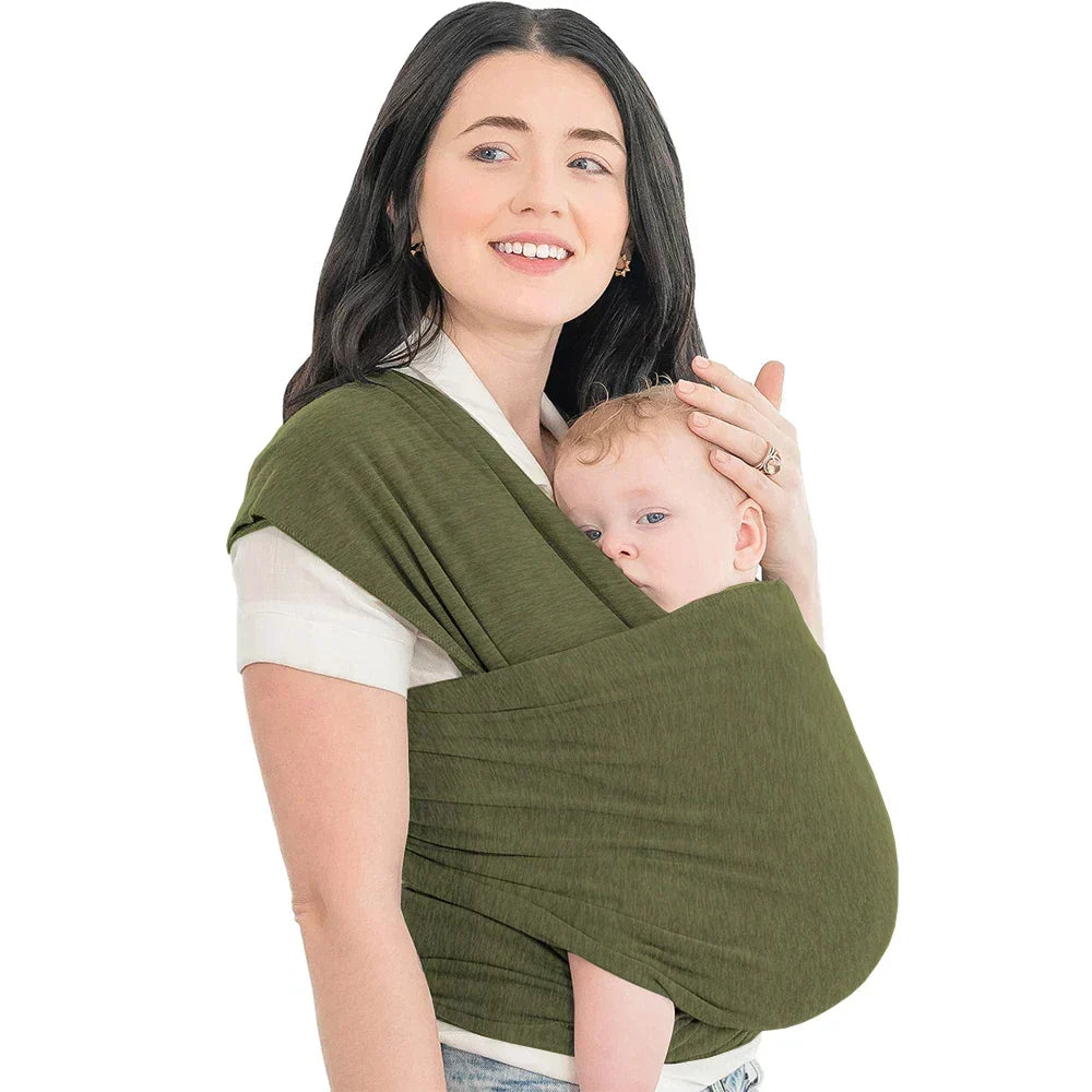 Portabebés ergonómico transpirable con soporte lumbar y múltiples posiciones