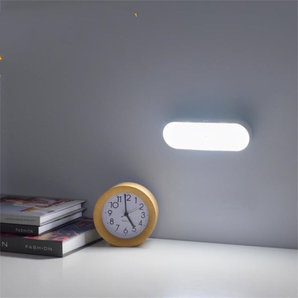 Aplique de pared inalámbrico recargable con sensor de movimiento magnético
