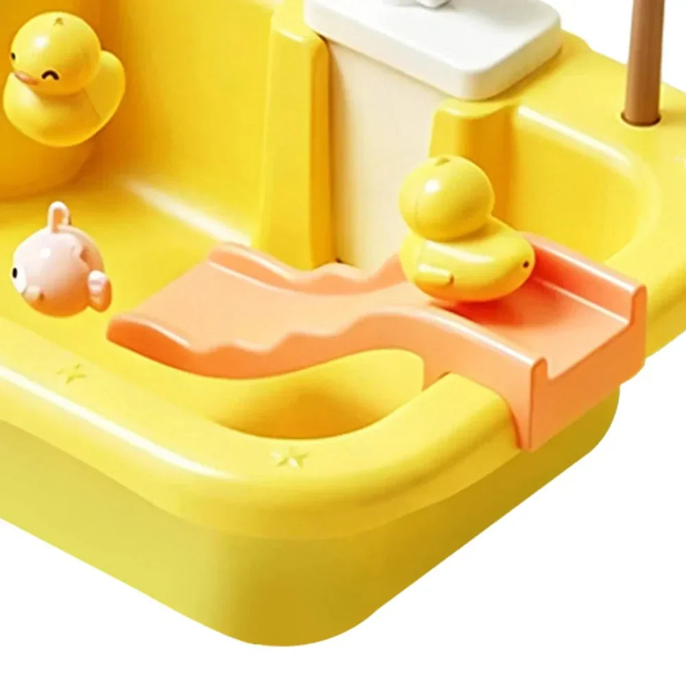 Set de juego de mesa de agua sensorial interactivo con bomba