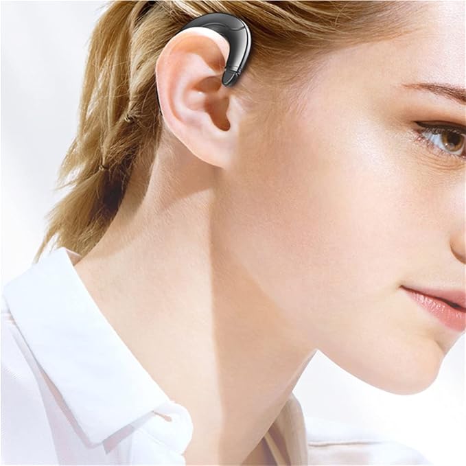 Auriculares deportivos inalámbricos de conducción ósea, abiertos y sin cubrir las orejas