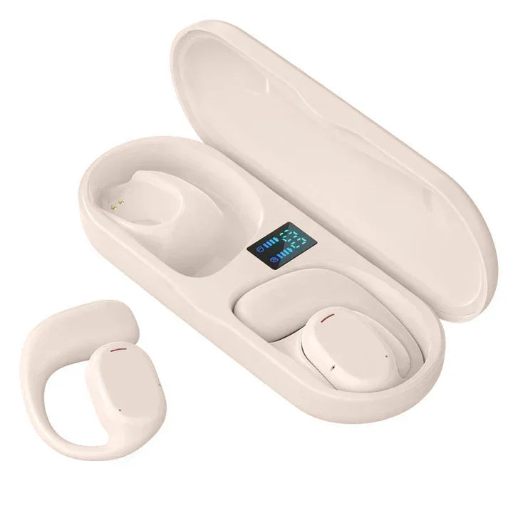 Auriculares deportivos Bluetooth abiertos, con controles táctiles