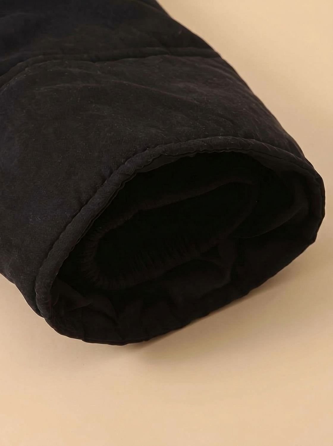 Parka de invierno de largo medio con cuello de piel sintética y cintura ajustable con cordón para mujer