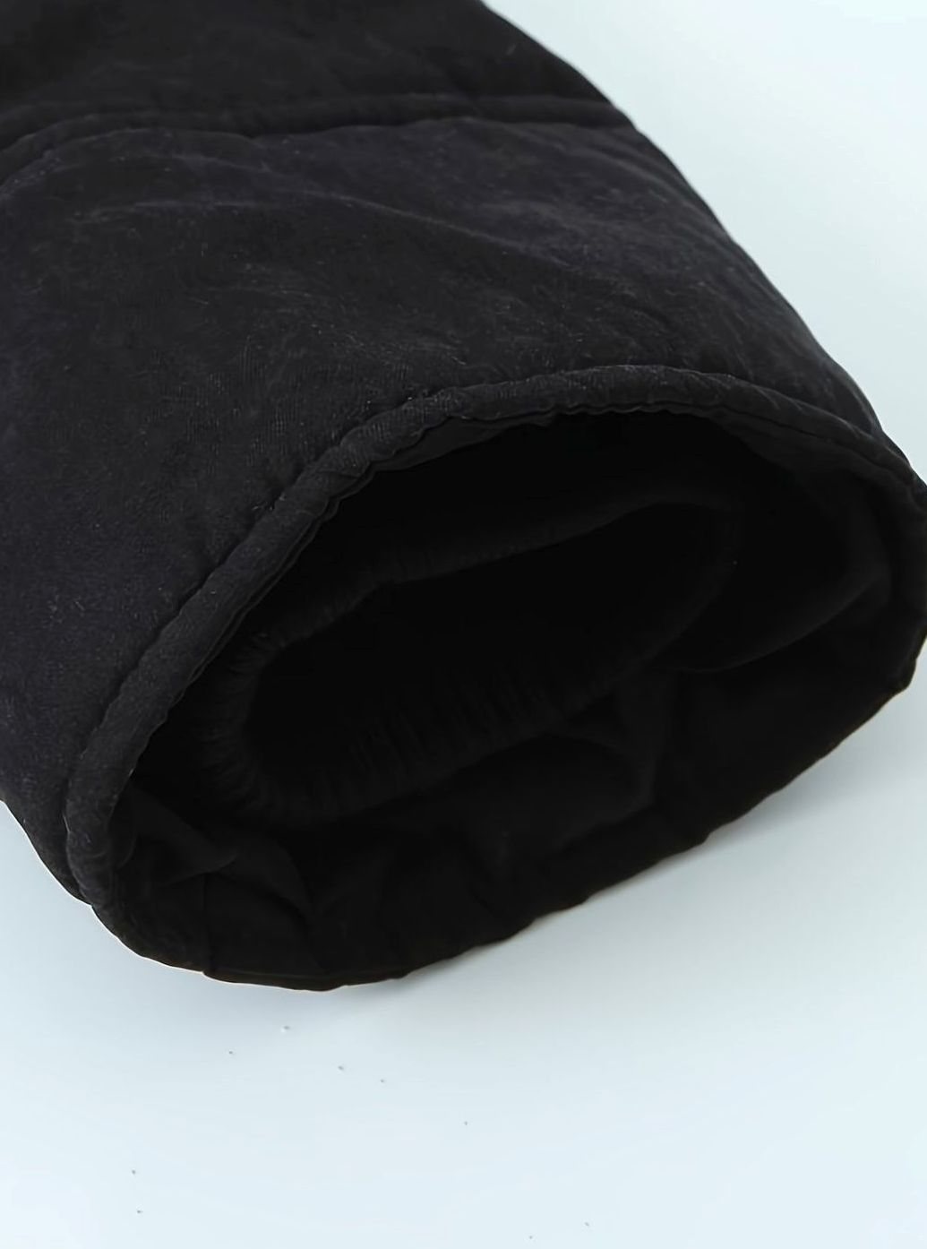Parka de invierno con cuello de piel sintética y cintura ajustable con cordón para mujer