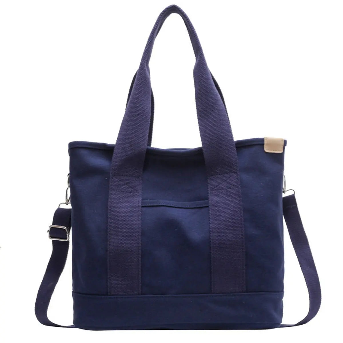 Bolso tote de lona multifunción con correa ajustable para mujer