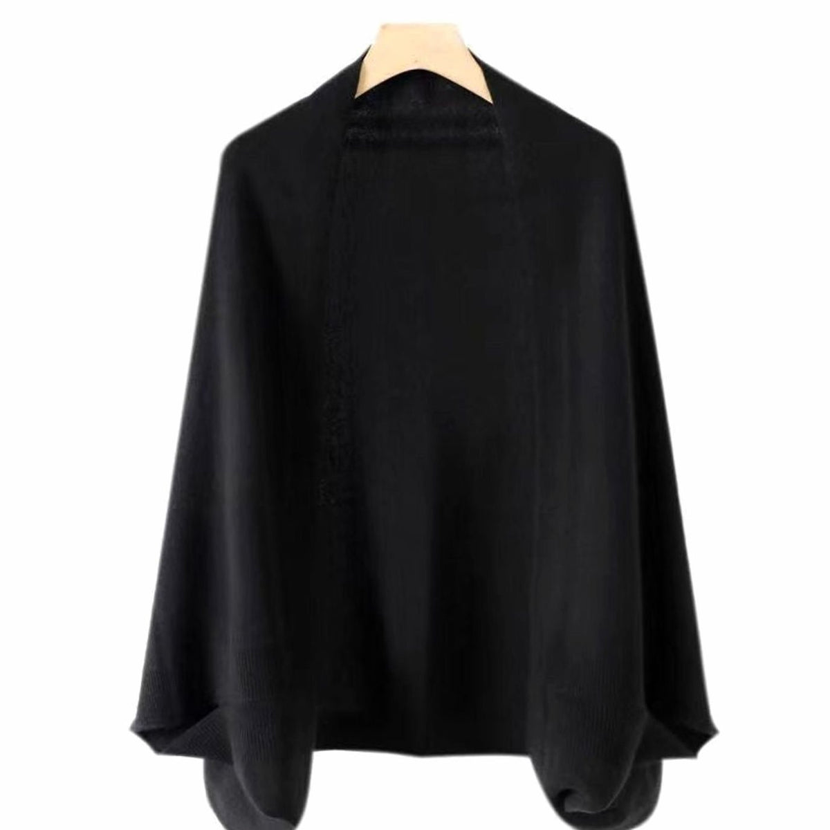 Bufanda tipo chal envolvente extragrande de tacto suave, efecto cachemira, para mujer